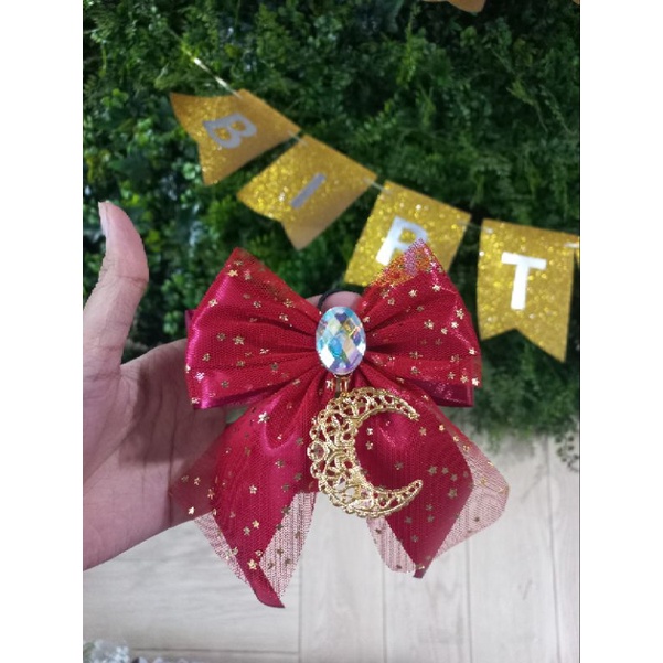 pita lightstick with charm // pita brooch // pita aplikasi