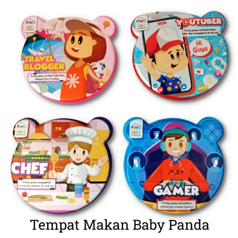 Kotak Makan Baby Panda Biggy Ompreng / kotak makan souvenir ulang tahun bag anak murah TAKASIMURA