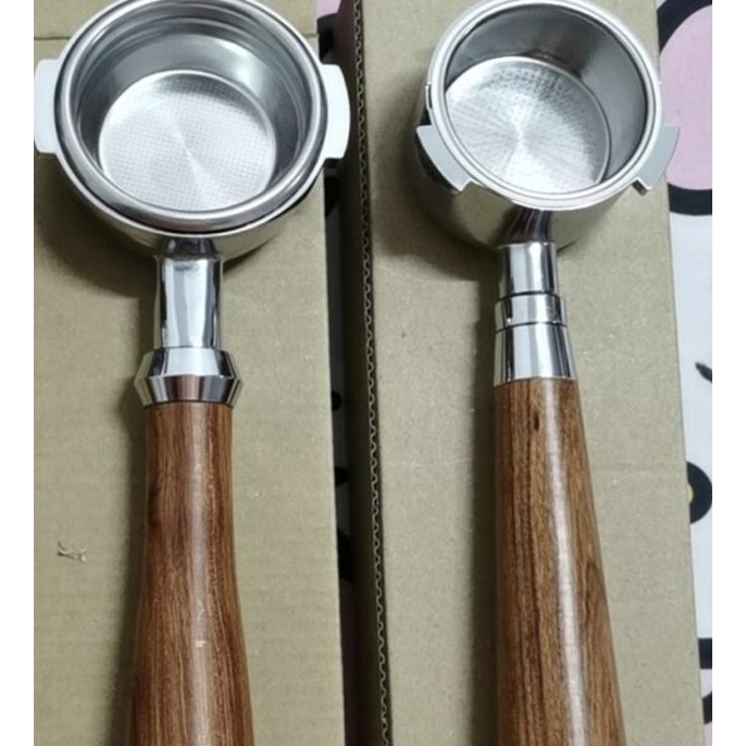 Naked portafilter bottomless 58mm / portafilter 58mm ferratiferro