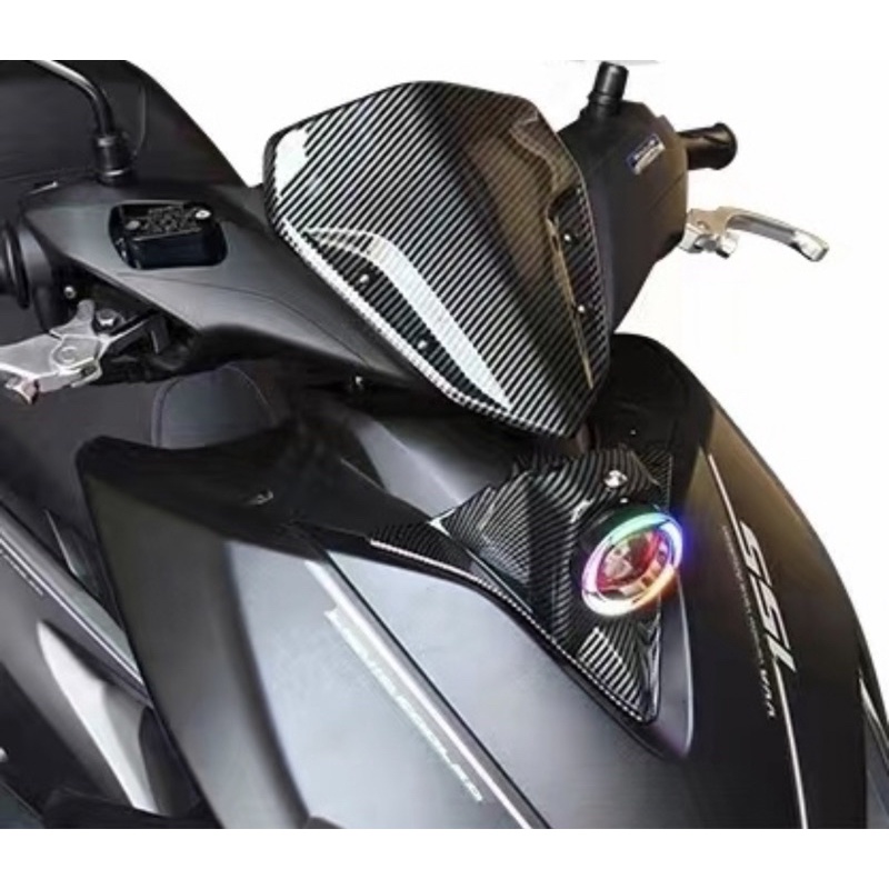PREMIUM IMPORT VISOR YAMAHA AEROX AEROX 155 GRC RACING FULL KARBON CARBON