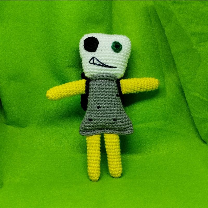Boneka Rajut Amigurumi Mang Tae - Souvenir Koleksi Hadiah - Handmade
