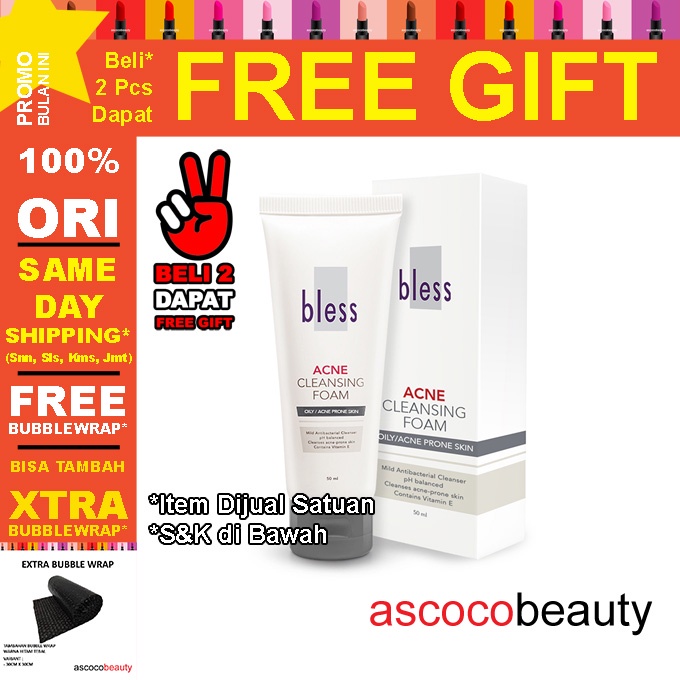 Pejuang Jerawat | Bless Acne Cleansing Foam ✰ ascocobeauty ✰