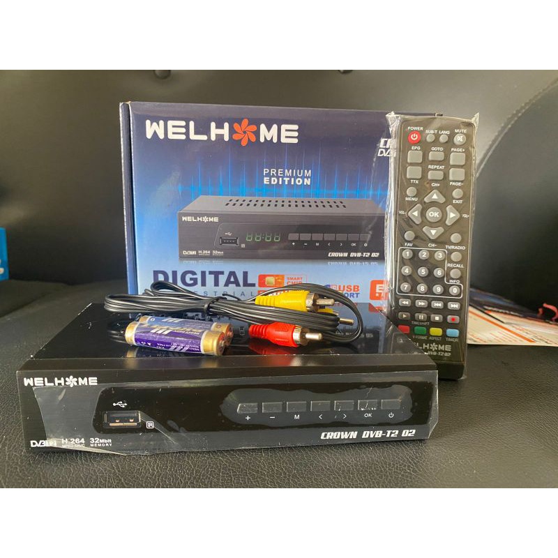 Set Top Box Luby 01 / Siaran Tv Digital / SNI / tv Tabung &amp; LED / Full HD &amp; youtube /Gambar Bersih tanpa Semut