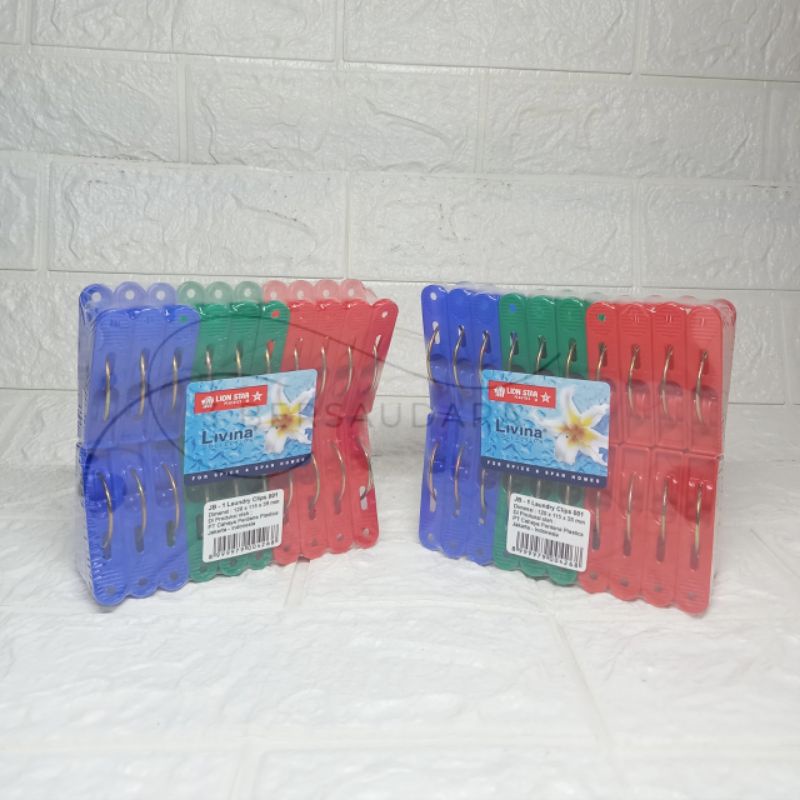 Jepitan Jemuran/Jepitan Baju Lion Star