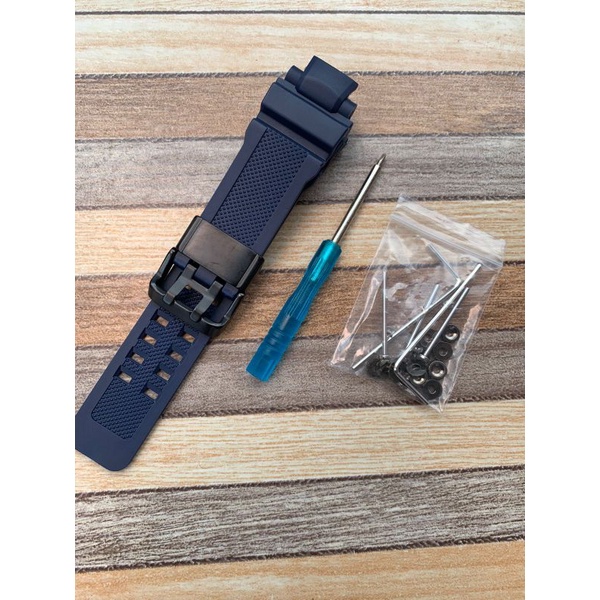 Strap Tali Jam Tangan Gshock Navy GA1000 GA1100