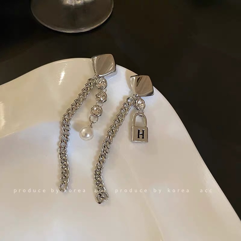 Anting Rumbai Bahan 925 Silver Needle Gaya Korea Untuk Wanita