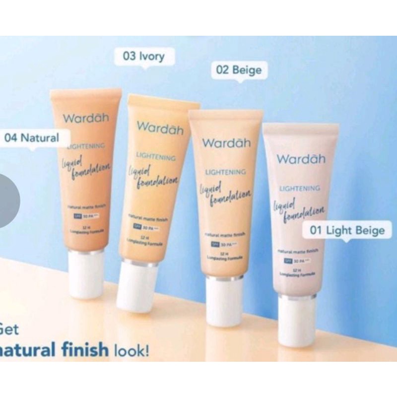 LIQUID FOUNDATION WARDAH LIGHTENING