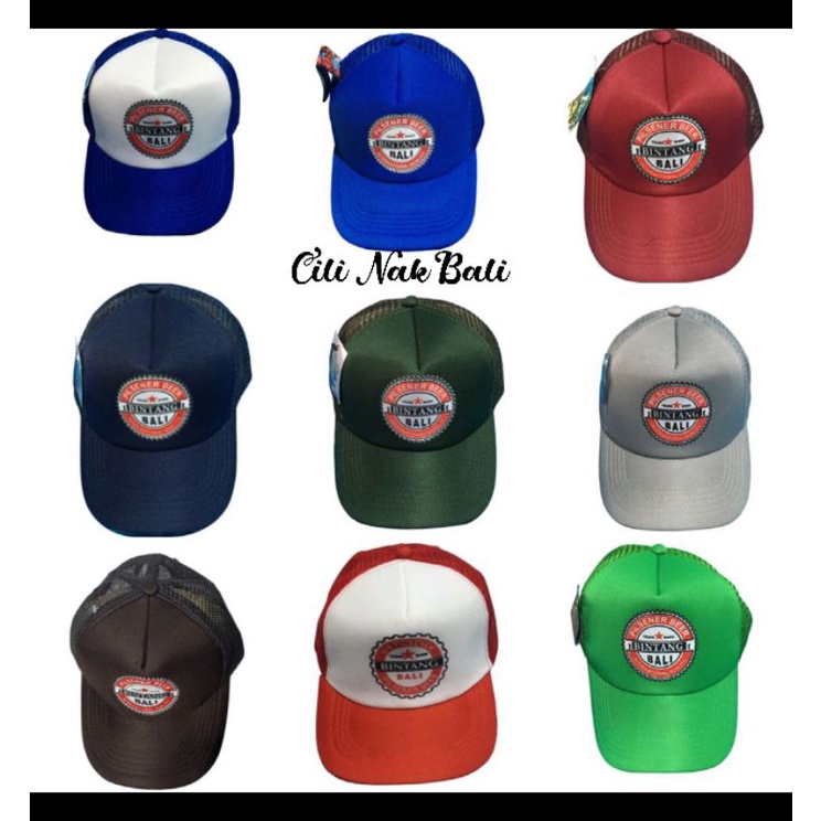 Topi Pria Bintang Bali Topi Trucker