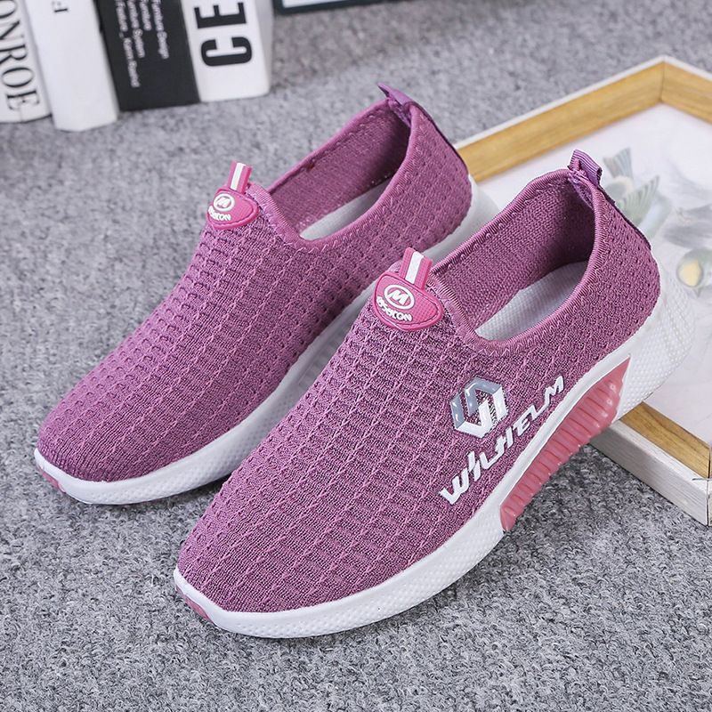 Sepatu Slip on Sneaker Wanita Import Korea