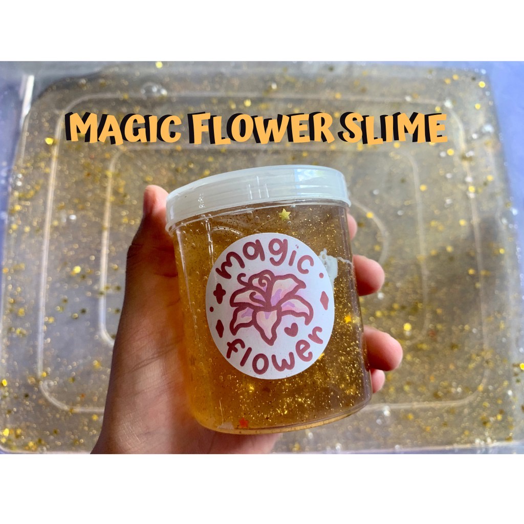 MAGIC FLOWER PREMIUM SLIME (GOLD) // BONUS BUBUK SLIME ACTIVATOR