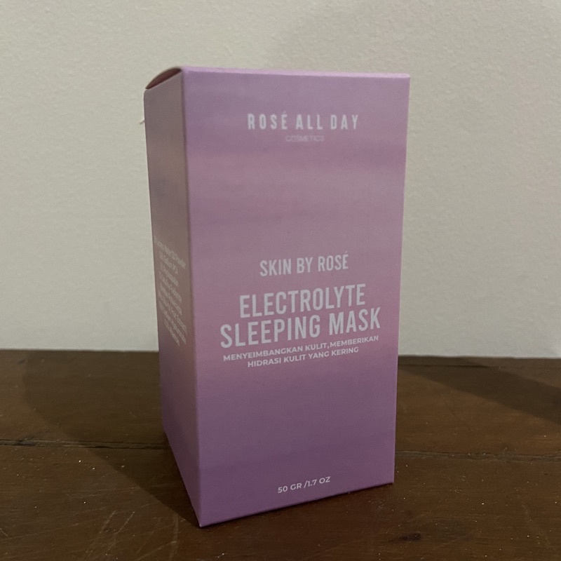 Rose All Day Electrolyte Sleeping Mask