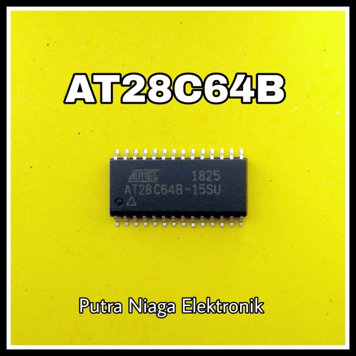 ic AT28C64 SMD / 28C64 / AT28C64B / AT28C64B-15SU putr4n14 Kualitas Baik