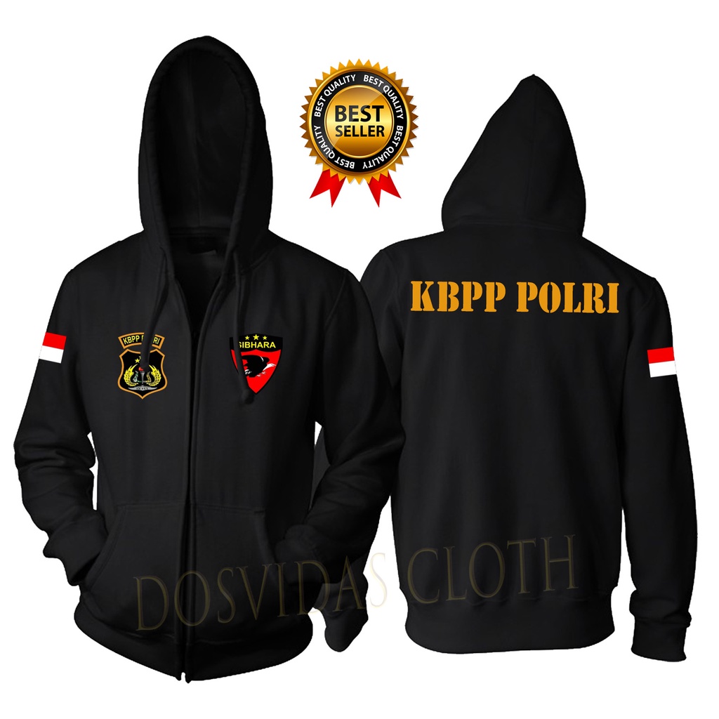 MURAH JAKET SWEATER HOODIE ZIPPER SABHARA KBPP POLRI JAKET ZIPPER KBPP POLRI TERBARU