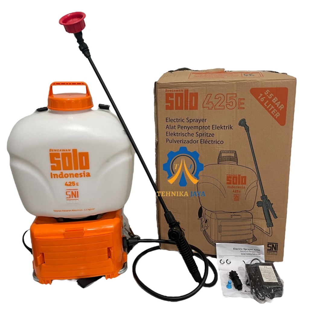 Alat Semprot Sprayer SOLO Elektrik 16 Liter Semprotan Hama Disinfektan