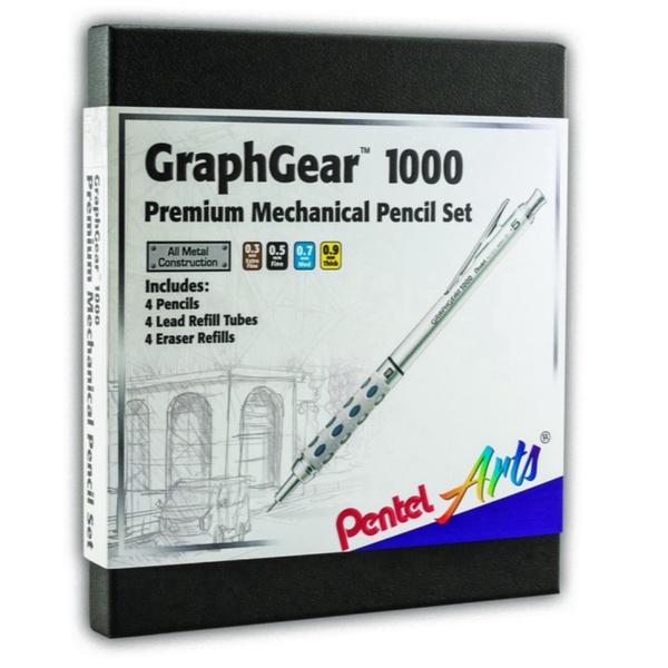 

Promo perkakas Pentel Graph Gear 1000 Premium Gift Set 26SZ2 Limited