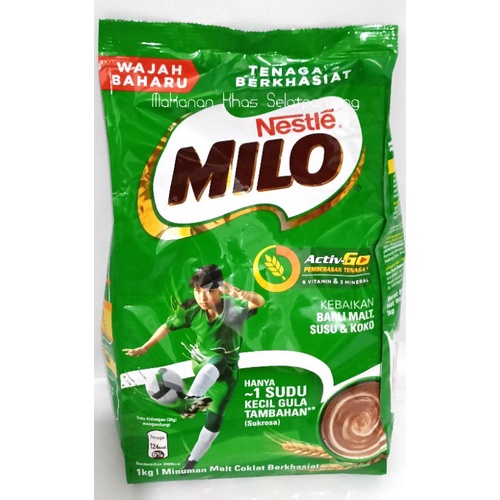 

Milo Activ-Go 1kg Import Malaysia