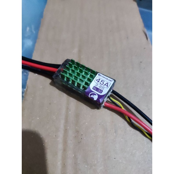 Esc brushless 45A RC adventure crawler blheli32 sudah di flash siap pakai
