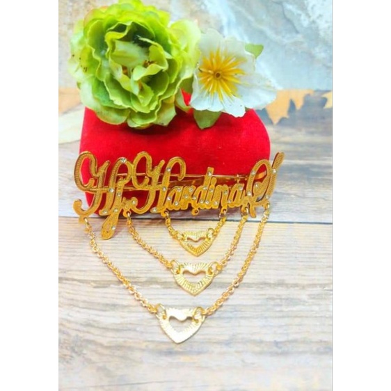 Bros Custom Lapis Emas Bros Hijab TERMURAH  ( Free Box)