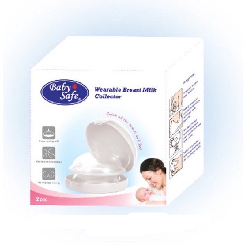 BABY SAFE BREASTMILK COLLECTOR SHELL BPC01 WADAH PENAMPUNG ASI BABYSAFE BREAST MILK