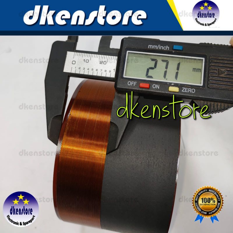 Spool speaker Nelc 99.2mm 0.4mm IN OUT Spul spiker