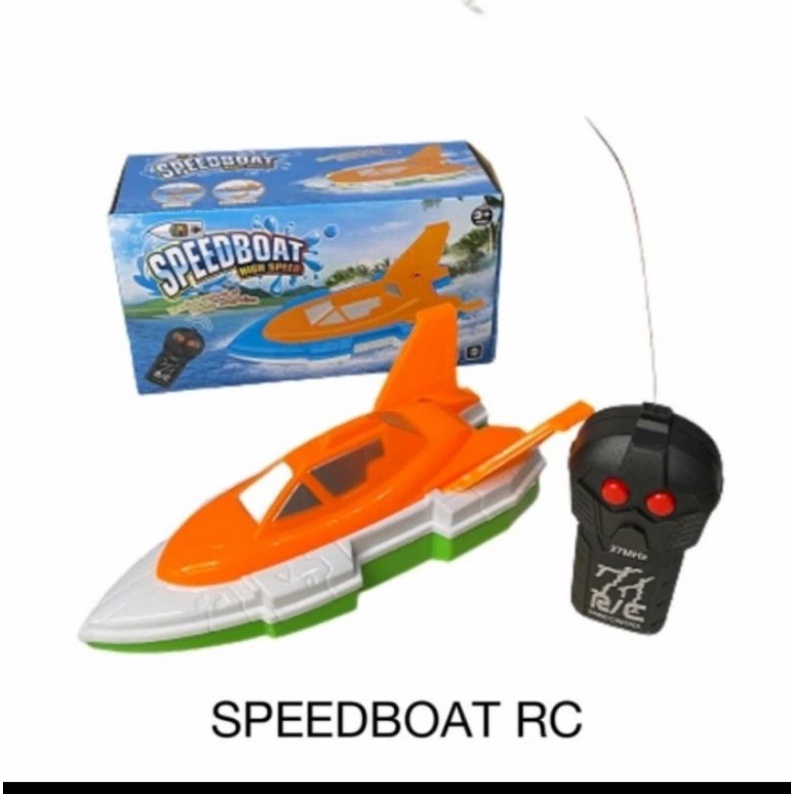 Mainan RC speed boat