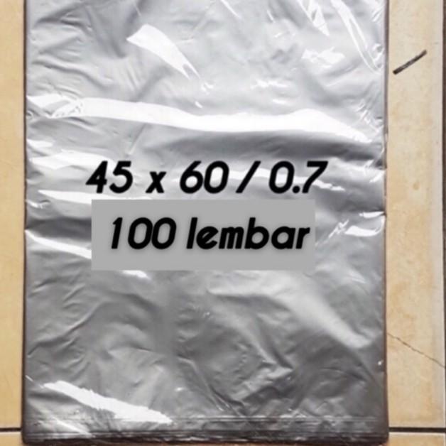 

plastik packing olshop JUMBO SILVER 45x60 0.7 100 lembar