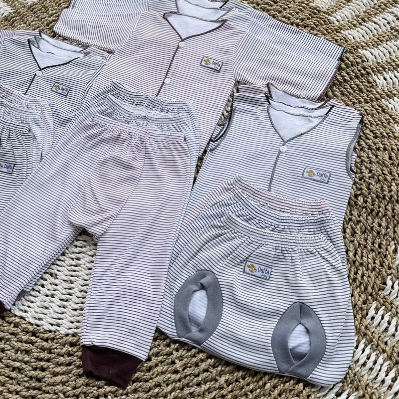 PROMO 7.7 18 Pcs Baju Bayi Celana Bayi Setelan Bayi Baju Bayi Newborn Baju Bayi Baru Lahir Atasan Bayi Baju Bayi Murah Baju Bayi Lucu Baju Bayi DNW BABY