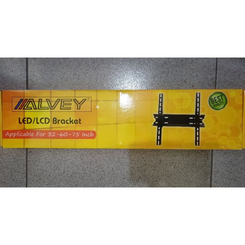 Bracket TV LCD/LED, Gantungan TV (32"-60"-75") - ALVEY
