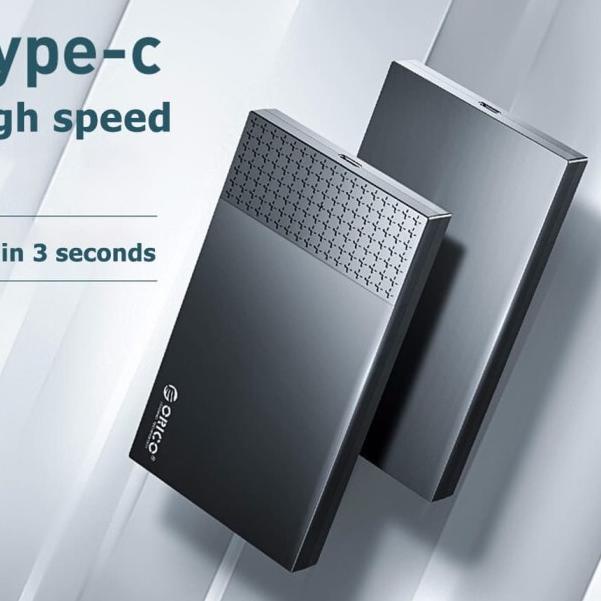 HDD Enclosure orico 2.5 USB Type C 2526C3 - Casing hardisk external