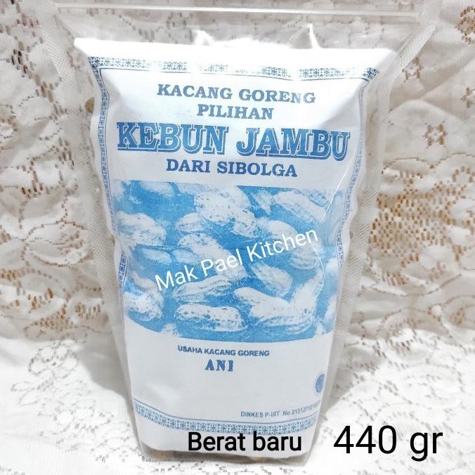

Promobesar Kacang (Tanah) Goreng Kulit "Kebun Jambu" Sibolga 500 Gr
