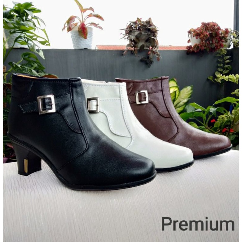 Sepatu Boots Wanita Premium CSX Shoes /Sepatu pantofel Wanita 7 cm