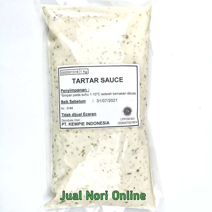 

KEWPIE TAR TAR SAUCE 1KG HALAL
