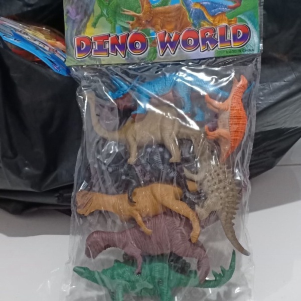 

Unik mainan dino world kantong Limited