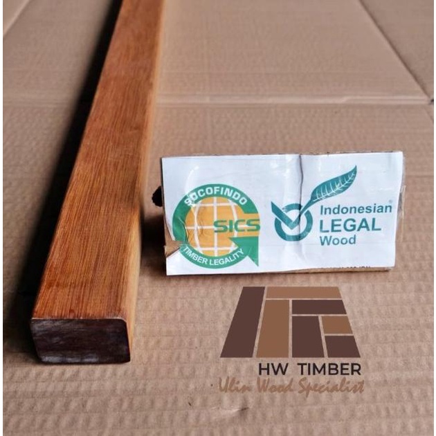 Kayu Ulin Kalimantan 3CM x 4CM x 120CM