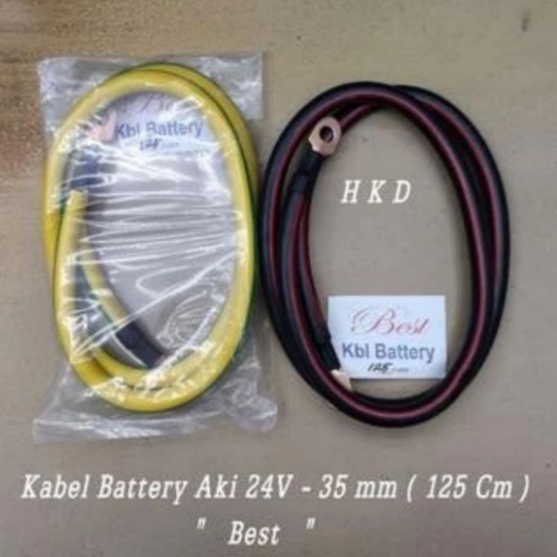 Jual KABEL BATTERY AKI 35MM(125CM)BEST/KABEL BATERAI 35MM(125CM)BEST 24