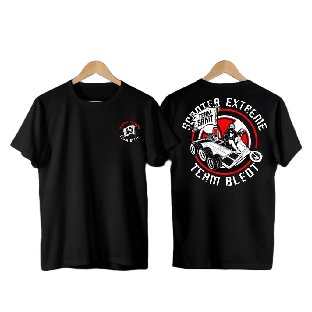 KAOS VESPA EXTREM - BAJU VESPA GERI - TSHIRT PRIA - KAOS OBLONG - KAOS VESPA RONGSOKAN