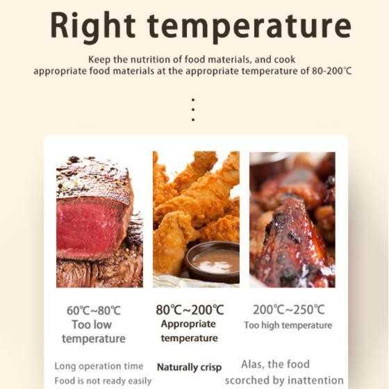 KR Air Fryer Digital Preset Mesin Penggoreng udara Tanpa Minyak 3.5L