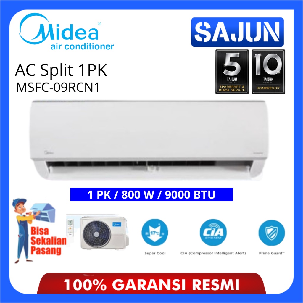 MIDEA AC SPLIT MSFC 09 R32 1 PK MSFC-09CRN1