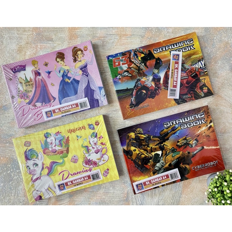 

[10 BUKU] BUKU GAMBAR A4 PAPERSTAR PS