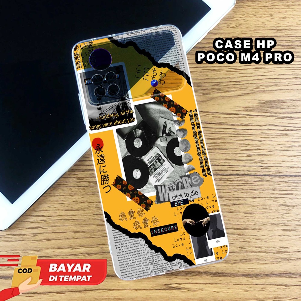 Case POCO M4 PRO Casing Hard Case 2D Terbaru [ NASA TIKET ] - Sarung hp XIAOMI - Case hp XIAOMI - Ca