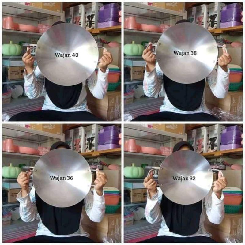 Wajan glowing stainless steel 40 cm