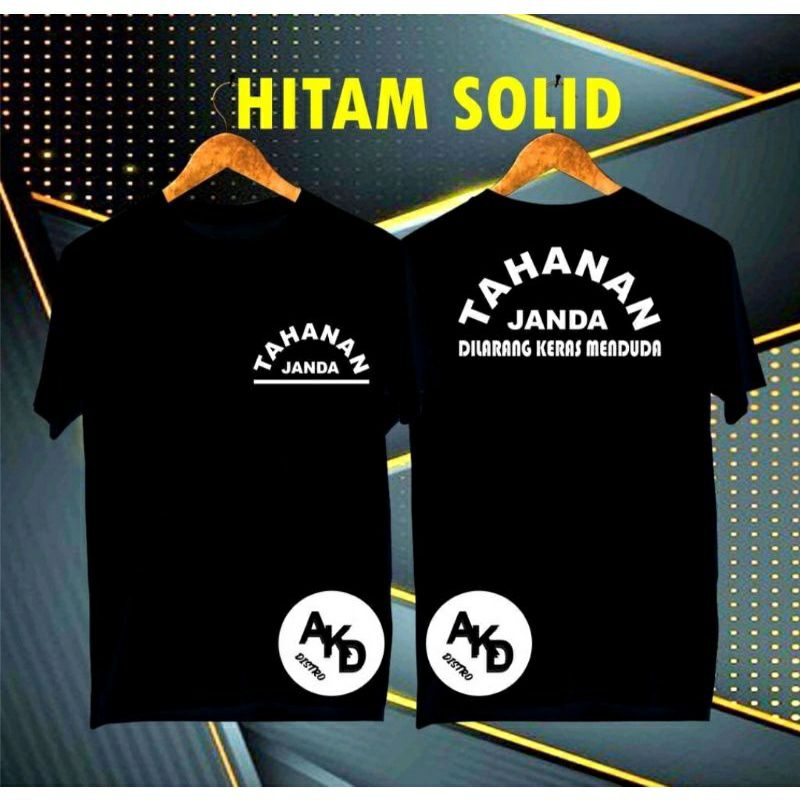 COD/KAOS TAHANAN JANDA  kaos pria kaos murah wanita pria distro