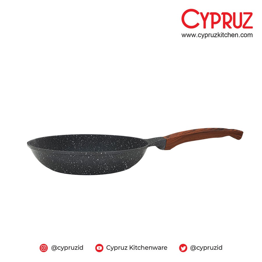 Cypruz Fry Pan Die Cast FP-0803 Diamond Coating 26cm