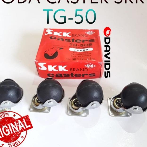 RODA ETALASE CASTER BULAT KARET 2" (5CM) SKK/ RODA SKK TURBO TG50