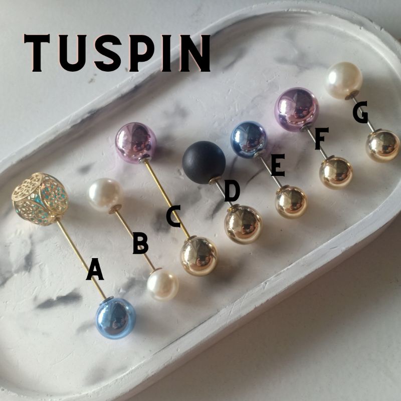 TUSPIN HIJAB Tuspin korea Tuspin Bulat pin hijab