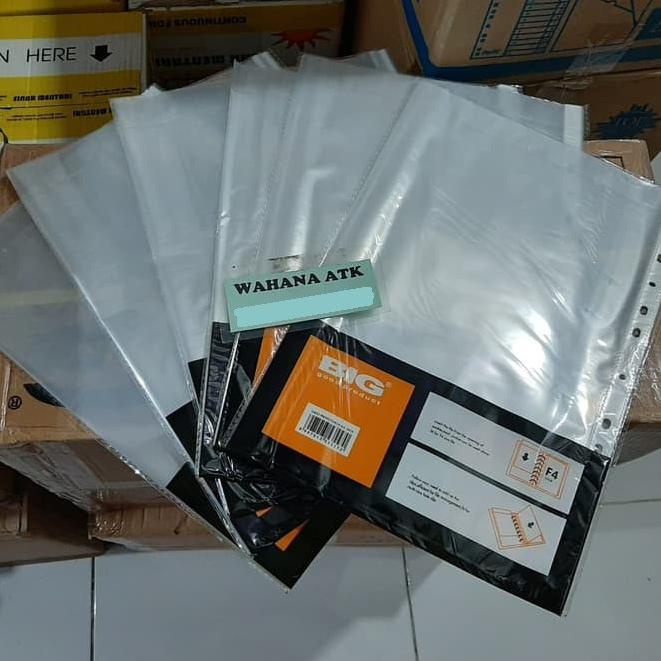 

チ SHEET PROTECTOR F4 BIG / PP POCKET - 10 pc ⇩