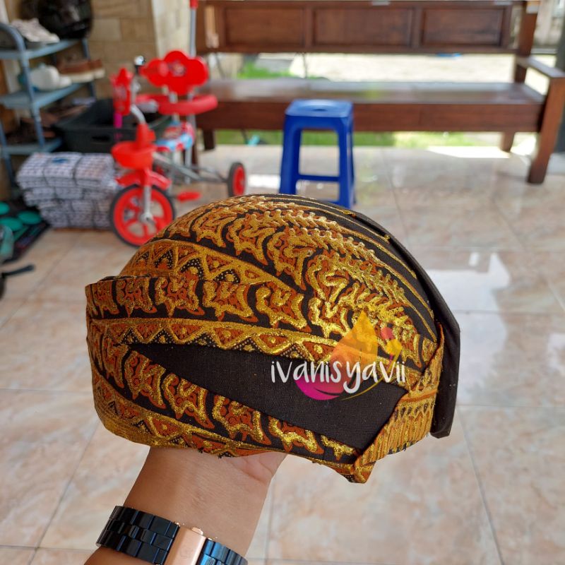 Blangkon Pengantin Prodo / Solo Modang Alus [BSA/P]