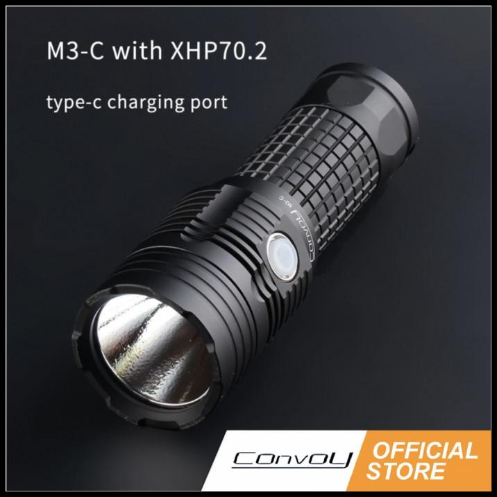Promo Senter Convoy M3-C With Cree Xhp70.2