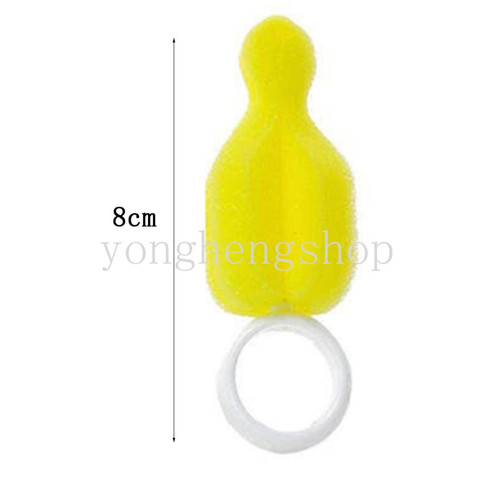 Sikat Spons Pembersih Dot 360 Derajat° Sikat Pembersih Botol Susu / Teko / Nozzle Cerat Model Putar