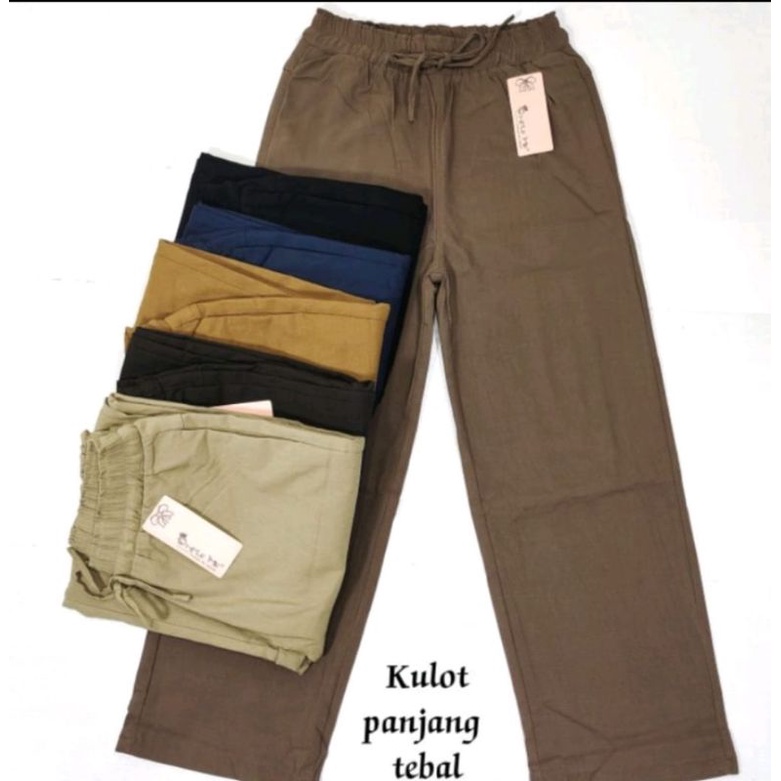 kulot Denim strit simple me